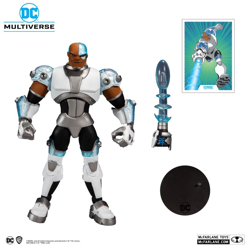 Mô Hình McFarlane - DC Multiverse - CYBORG