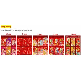 Combo lì xì tự chọn