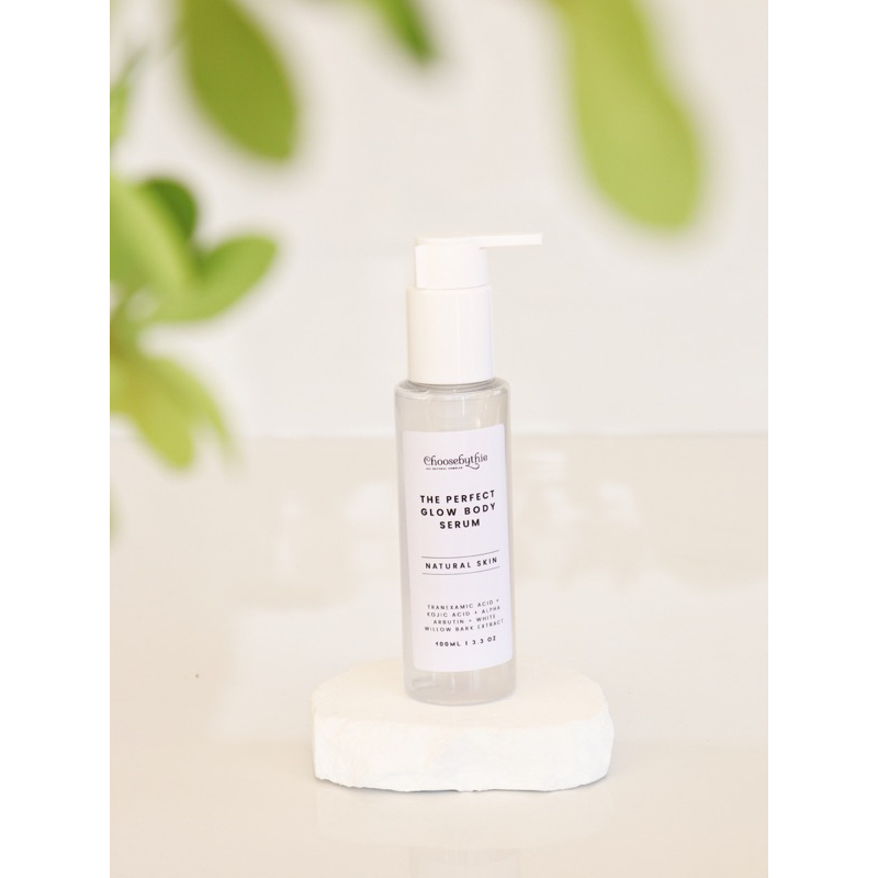 Tinh chất dưỡng trắng nhanh body Glow chai 100ml - Choosebythie