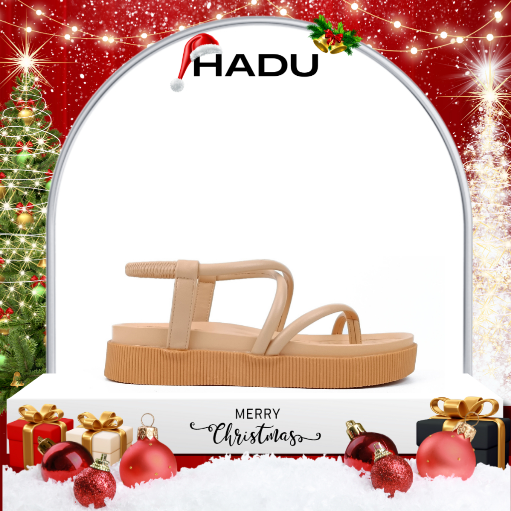 Giày Sandal Xỏ Ngón PIXO HADU MS038 Đế PU Êm Mềm, Siêu Nhẹ, Da PU Cao Cấp, Bảo Hành 24T