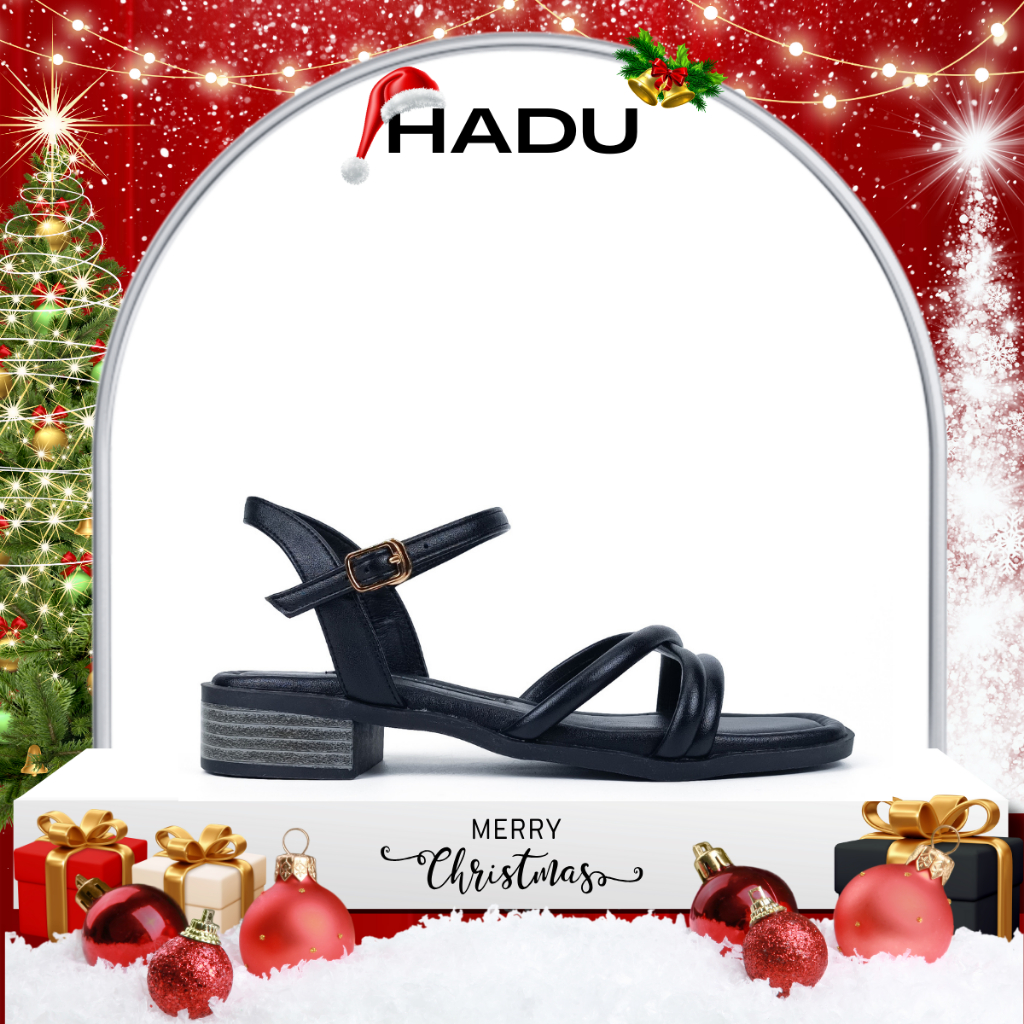 Giày Sandal Nữ Quai Đan Chéo X-CAS HADU MS039 Đế Cao Su Mềm, Chống Trơn Trượt, Bảo Hành 24T