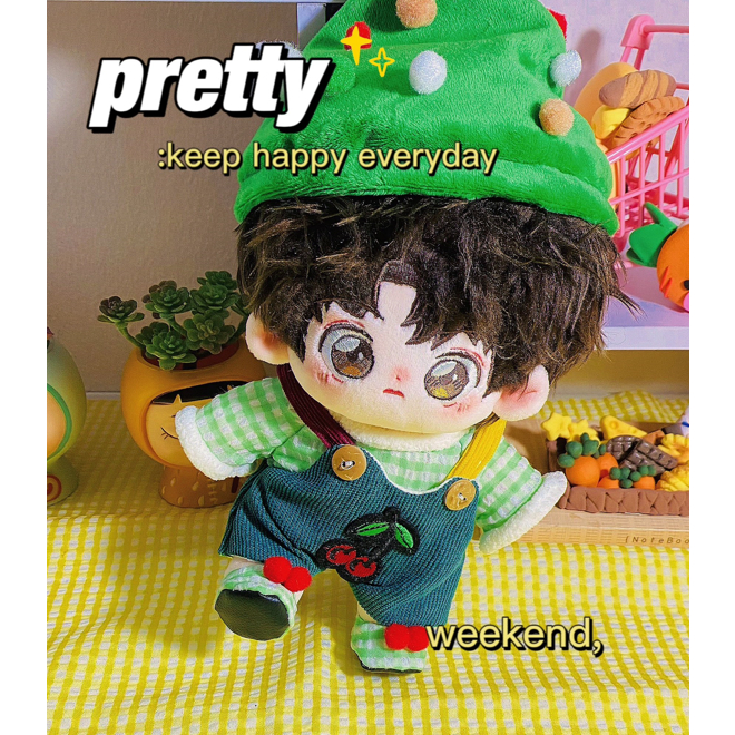 Out fit cho doll 20cm Cây thông nhỏ (Chỉ quần áo, không kèm doll)