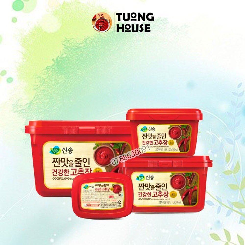 Tương Ớt Hàn Quốc Gochujang SINGSONG hộp 500gr