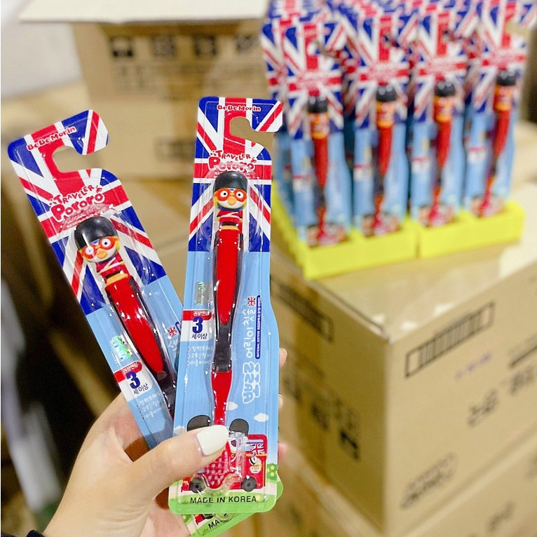 Bàn Chải Đánh Răng Cho Trẻ Em PORORO Toothbrush