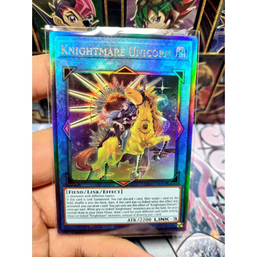 Thẻ bài Knightmare Unicorn  - RA01-EN043 - Ultimate Collector