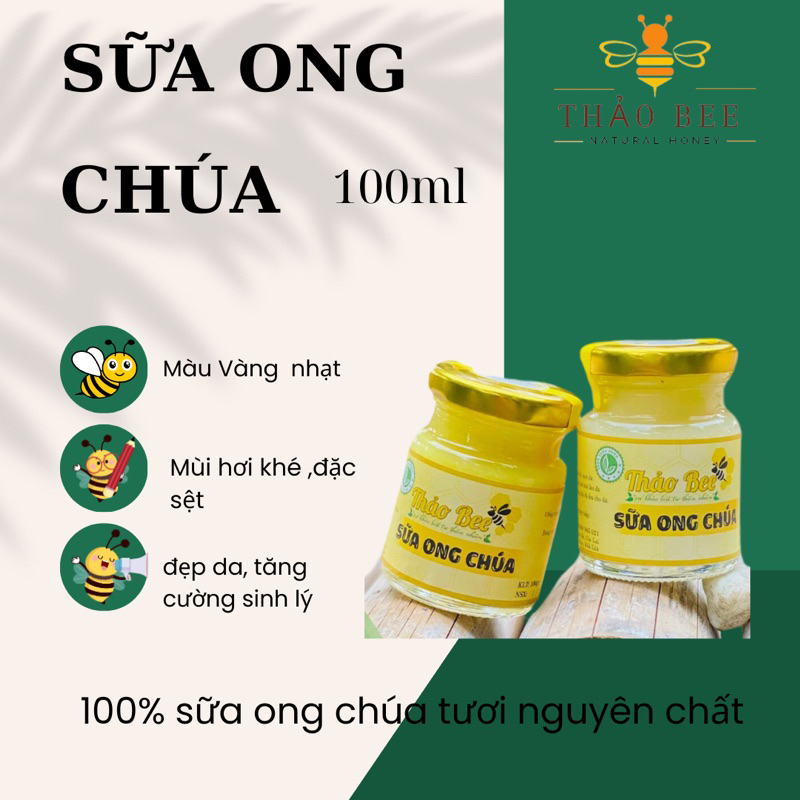 Sữa ong chúa Thảo Bee đẹp da 100gr
