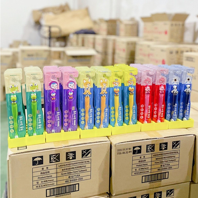 Bàn Chải Đánh Răng Cho Trẻ Em PORORO Toothbrush