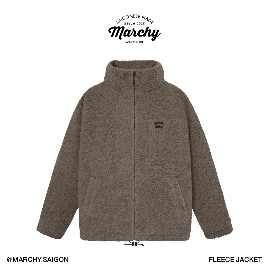 MARCHY - Fleece Jacket - Áo khoác lông