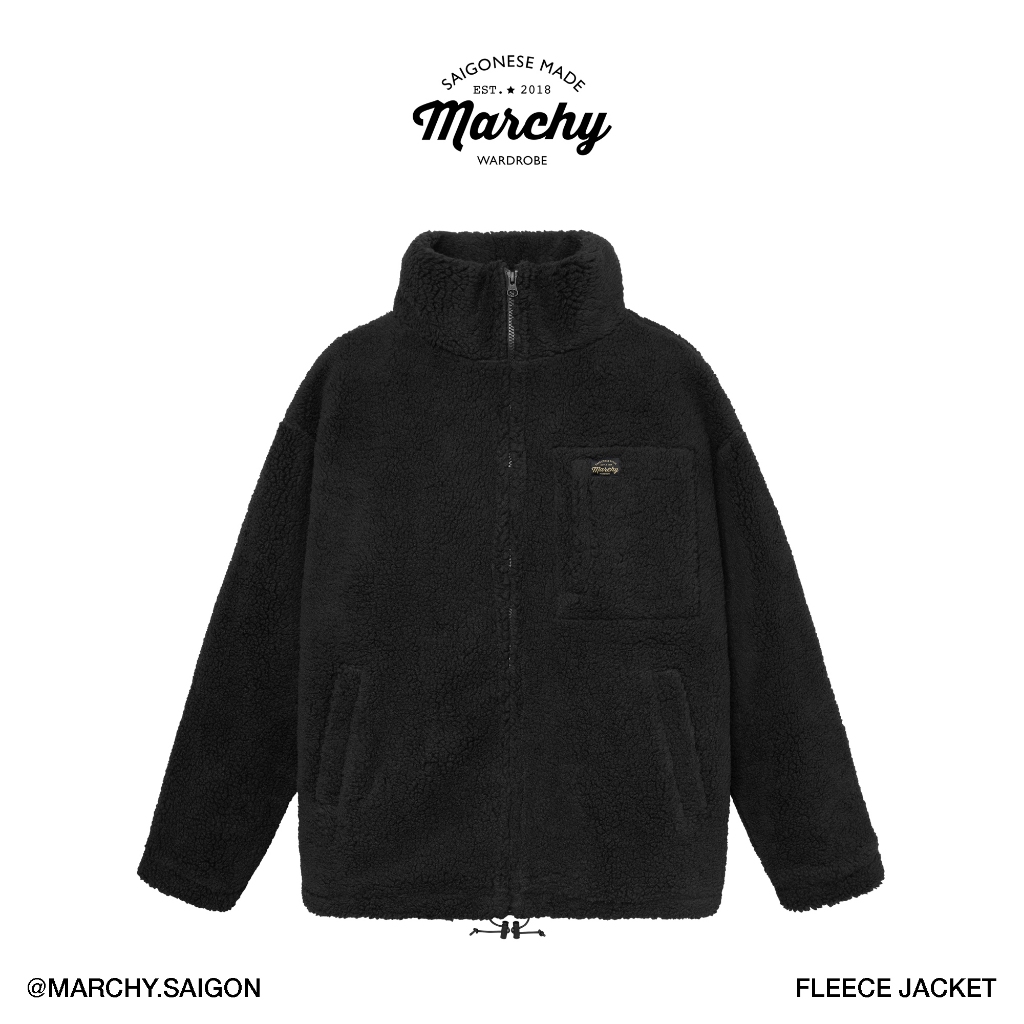 MARCHY - Fleece Jacket - Áo khoác lông