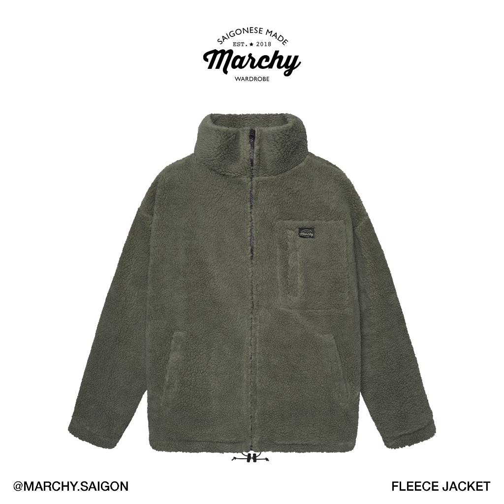 MARCHY - Fleece Jacket - Áo khoác lông