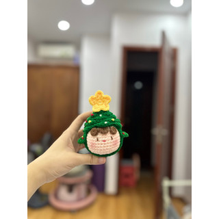 Bé thông 🎄mochi noel dễ thương, cute, cây thông handmade, bằng len móc , cây thông noel🎅🎄🌲