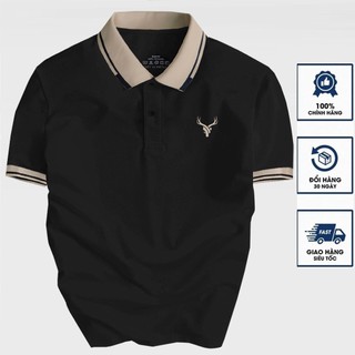 Áo thun Polo nam vải thun cotton 4 chiều co giãn