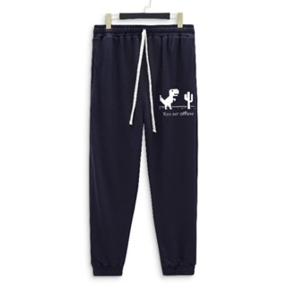 (bigsize) Quần thun dài jogger chất nỉ màu đen in hình đẹp thời trang bigsize nam cỡ đại < 140kg