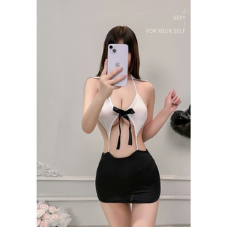 Váy ngủ cosplay cô thư ký sexy HC113 💫 Đồ ngủ hóa trang nữ 💫 Đồ ngủ nữ sexy