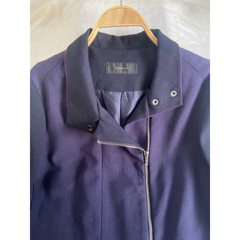 Áo khoác M479 lỗi up ảnh cuối kiểu đắp tà khoá zip chất vải siêu dày dặn 2 lớp 2hand Hàn si ảnh thật