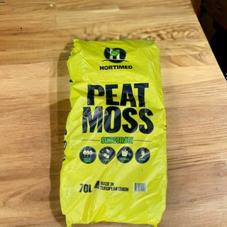 Giá thể Peat moss bao 70 lít nặng 15kg