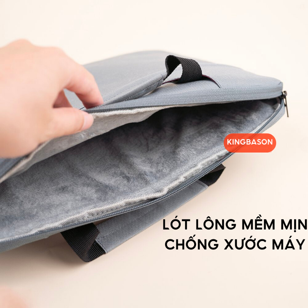 Túi Xách Chống Sốc Laptop Macbook Ultrabook 1 2 Ngăn đựng 13.3 Inch 14 Inch 15 Inch 15.6 Inch 16 Inch 17.3 inch Nam Nữ