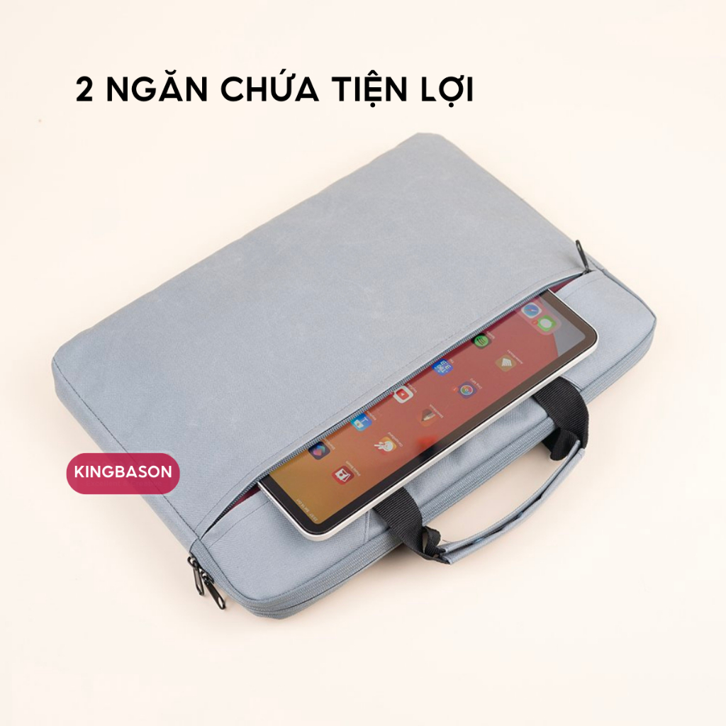 Túi Xách Chống Sốc Laptop Macbook Ultrabook 1 2 Ngăn đựng 13.3 Inch 14 Inch 15 Inch 15.6 Inch 16 Inch 17.3 inch Nam Nữ