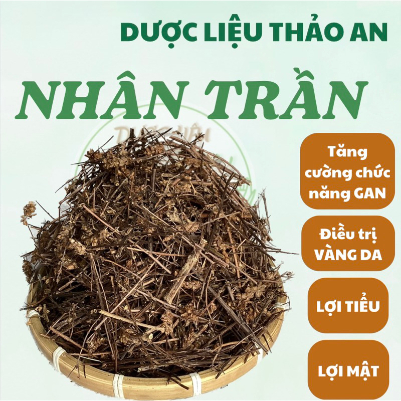 1kg NHÂN TRẦN loại 1, sạch- cơ sở dược liệu Thảo An