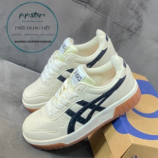 Giày asics xám đế nâu, giày thể thao, size 36 - 43
