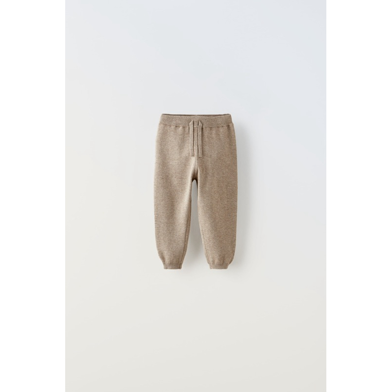 quần jogger len nâu xám zxr cho bé
