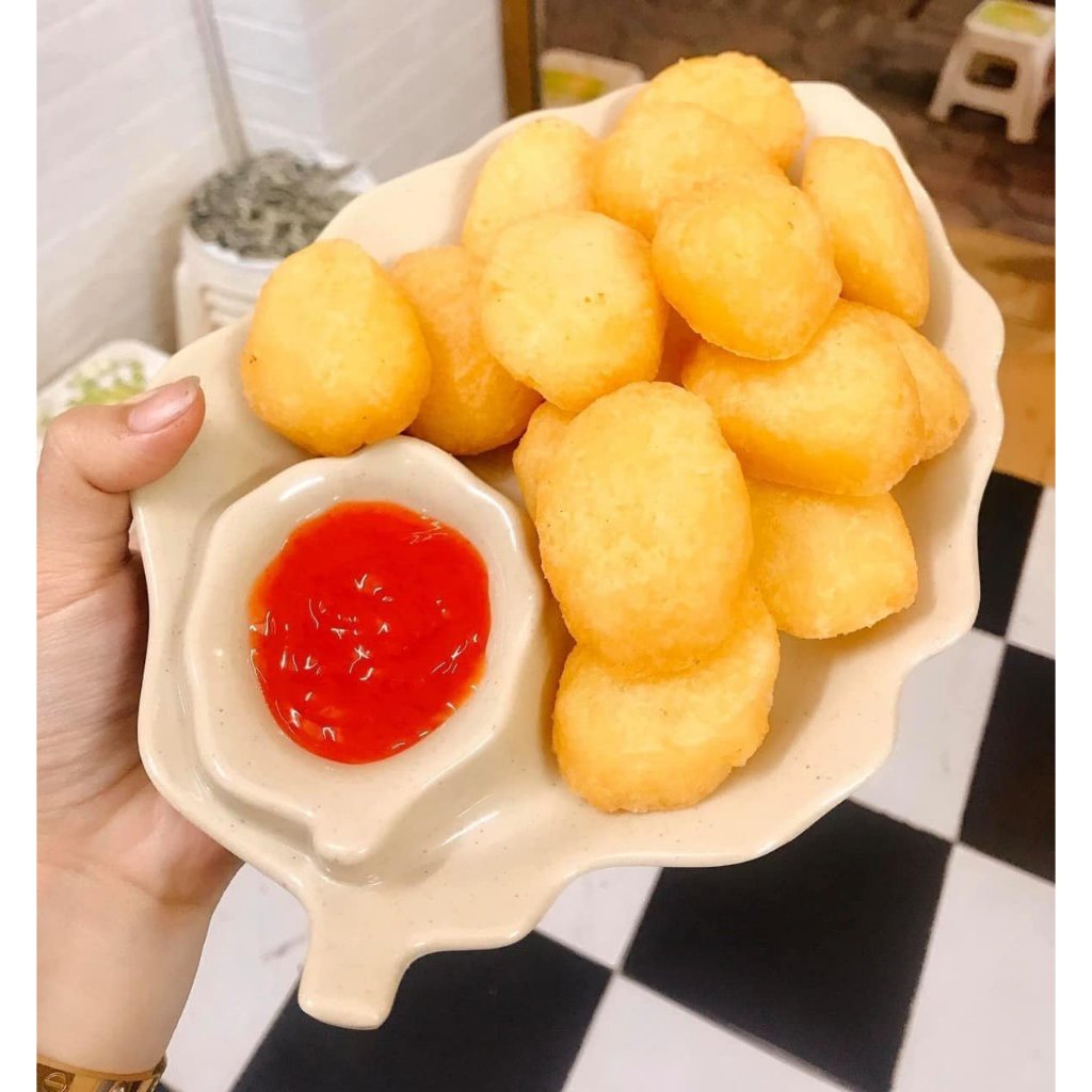 Xôi cây chiên phồng