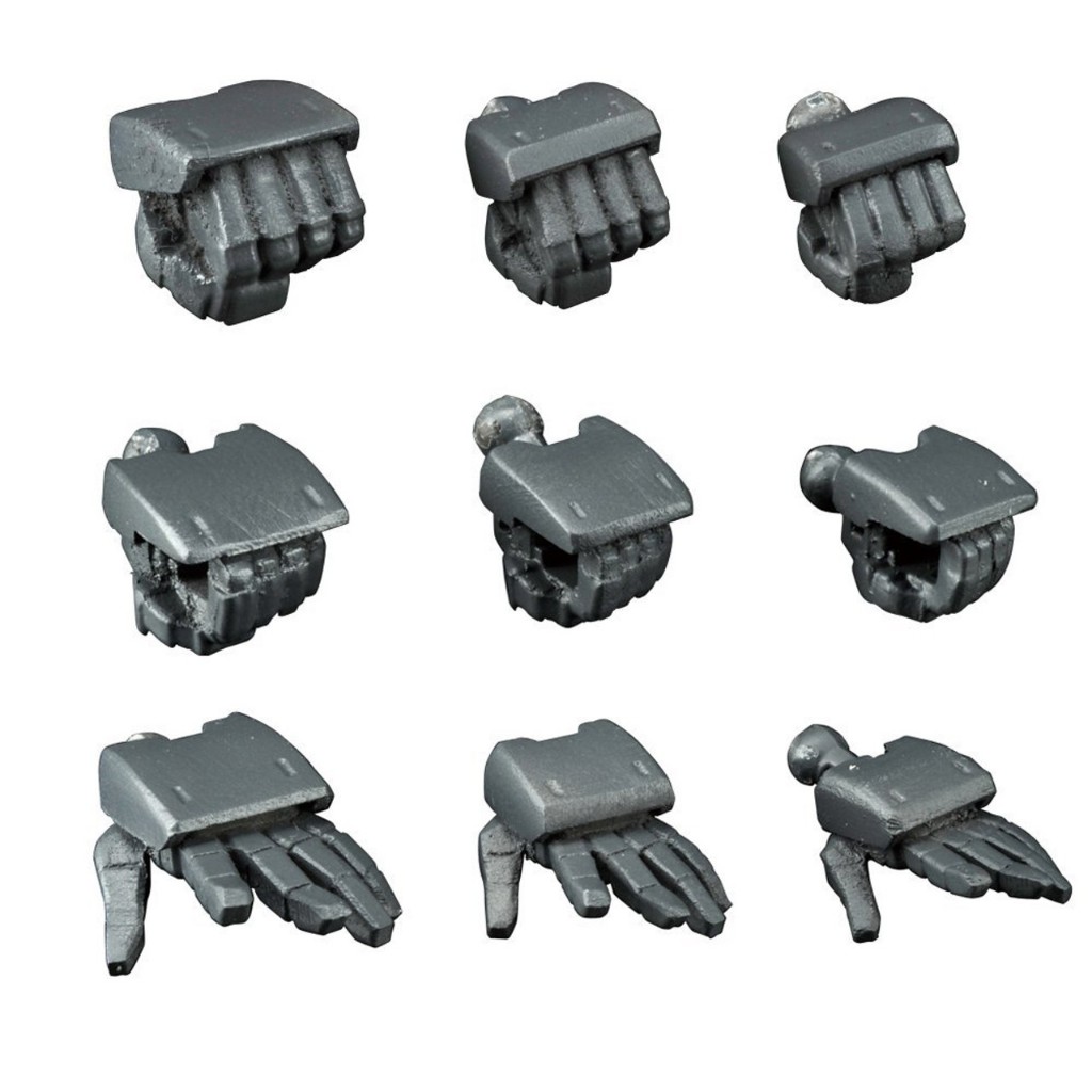 Phụ Kiện Mô Hình Bandai HG Build Custom 024 JIGEN BUILD KNUCLES KAKU 1/144 Scale Kit 4573102588128