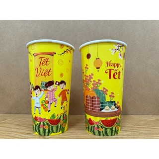 Ly giấy 22oz tết 🧧