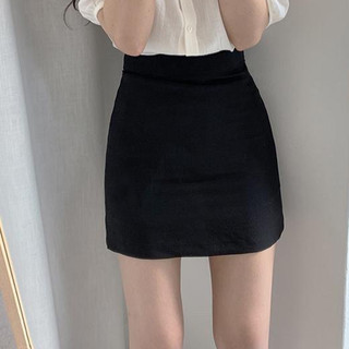 Chân váy chữ a ngắn chất liệu co giãn