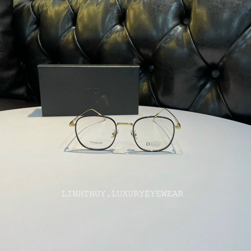 Kính mắt CD0120 cao cấp mắt oval tặng kèm fullbox