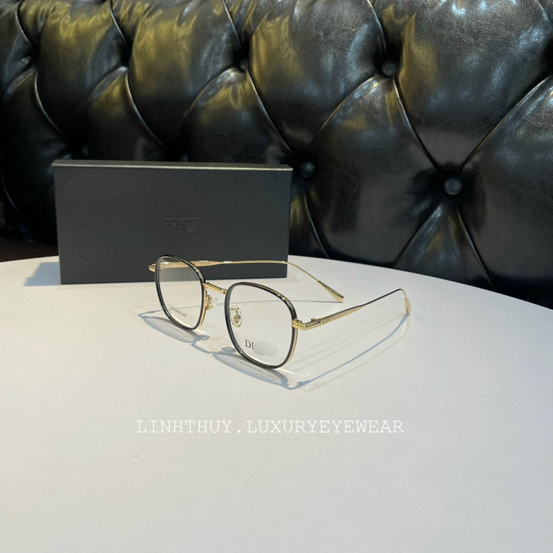 Kính mắt CD0120 cao cấp mắt oval tặng kèm fullbox