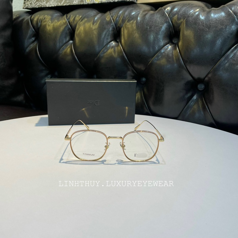 Kính mắt CD0120 cao cấp mắt oval tặng kèm fullbox