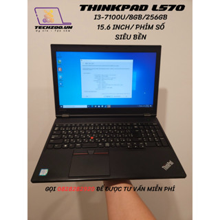 (100% hài lòng) Laptop Lenovo Thinkpad L570 I3-7100U/8GB/256GB/màn hình 15.6 inch có phím số gõ sâu, siêu bền
