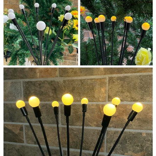 đèn Led Đom Đóm trang trí năng lượng mặt trời, đèn trang trí sân vườn ngoài trời chống nước