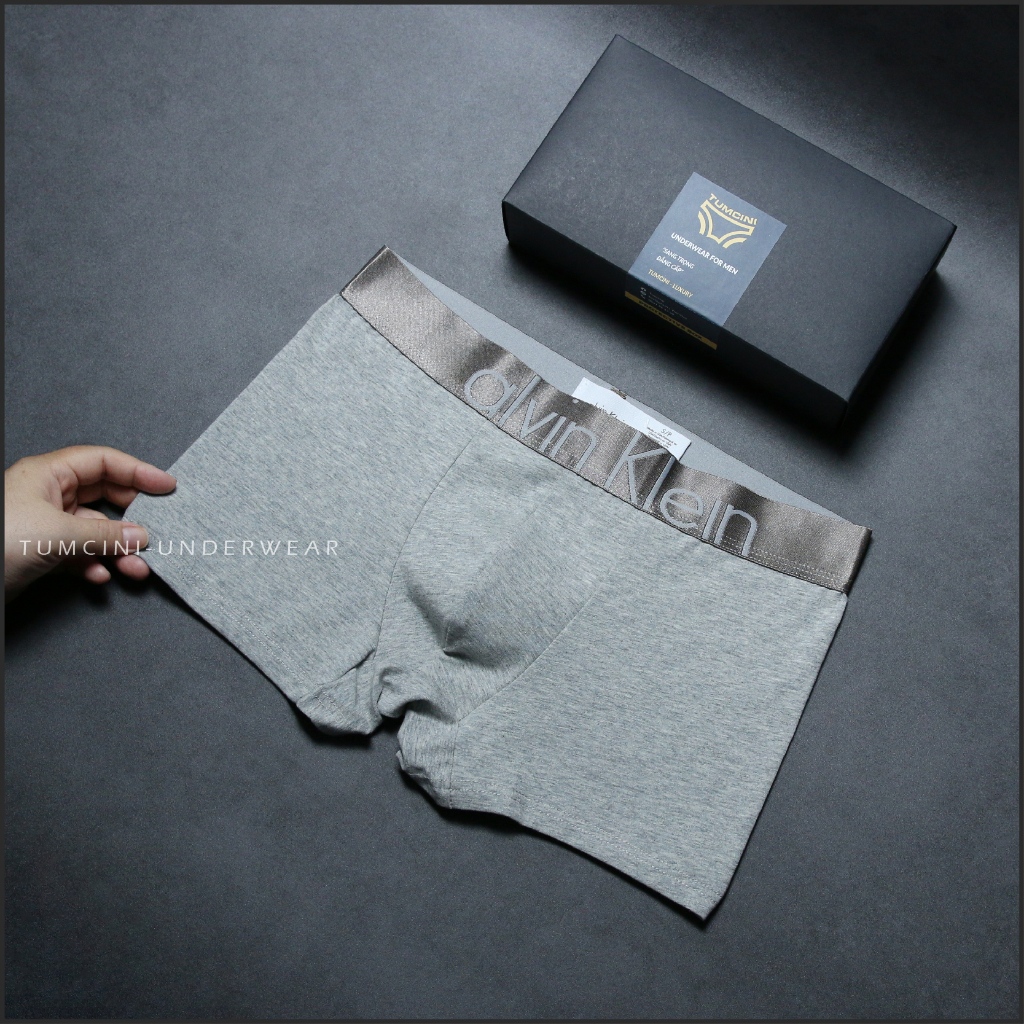 Quần lót nam COMBO 3 chiếc boxer cotton thể thao co giãn 6 chiều kháng khuẩn chất lượng cao Tumcini CA4