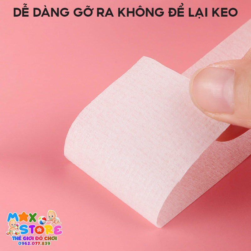 Băng keo giấy băng dính giấy dán khổ 1cm 2cm 5cm cố định giấy vẽ, chặn màu nước, viết tên ghi chú