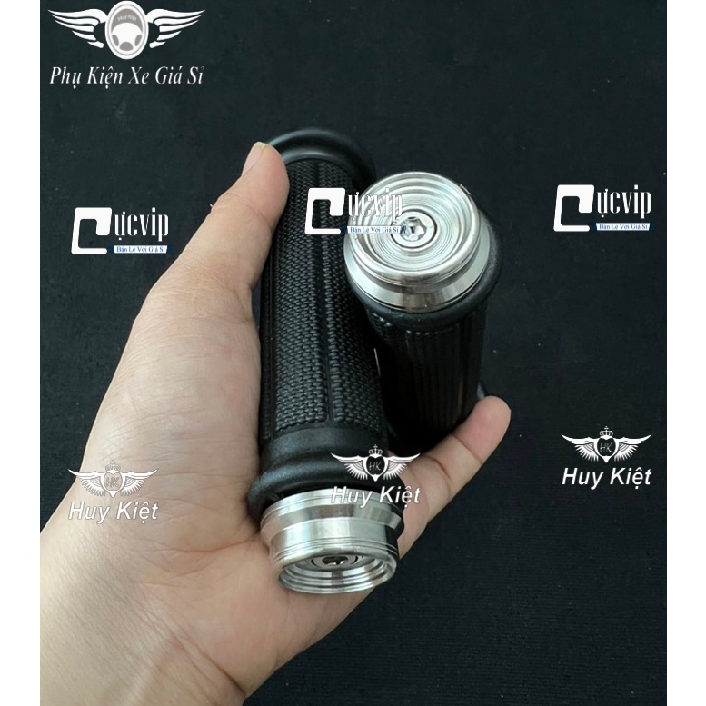 Cặp Bao Tay TBT + Cặp Gù Tay Lái Kiểu Vành Co Inox 304 Wa,Dr,Fu,Si,Win,Ex,Yaz,Cub,PCX,NVX,Vario,Vi,Raider,Satria,SH 6351