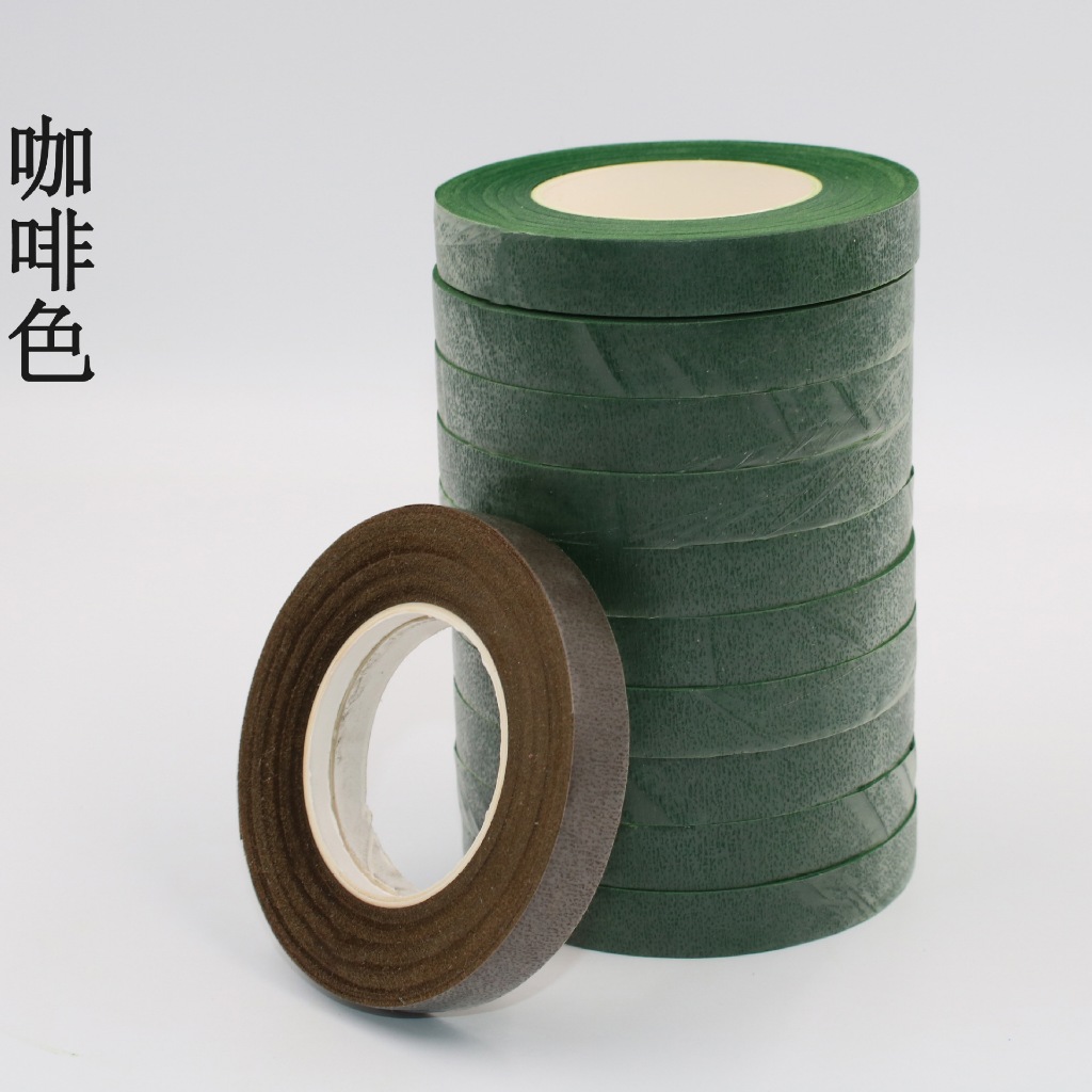 Băng dính sáp , băng dính cuốn cành hoa giả, băng dính cuốn hoa kẽm nhung