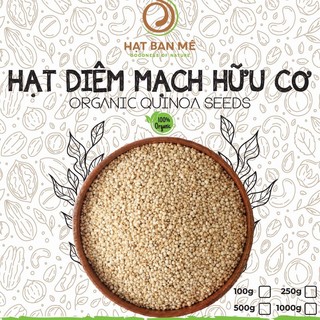  HẠT DIÊM MẠCH  QUINOA  TRẮNG ĐỎ ĐEN MIX 3 MÀU SẠCH - NHẬP KHẨU MỸ - HẠT BAN MÊ FOOD 