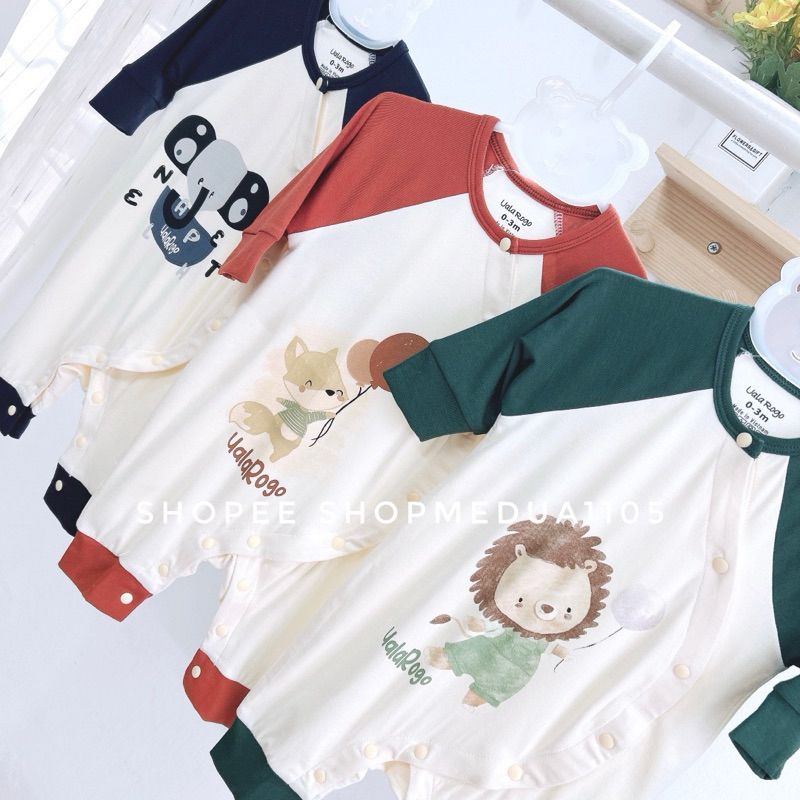 - Body dài tay vải peptit mềm mịn