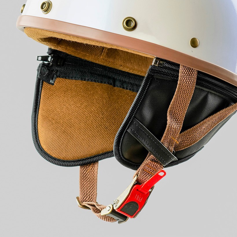 Mũ bảo hiểm nửa đầu Napoli Chính Hãng nhiều màu Logo Harley