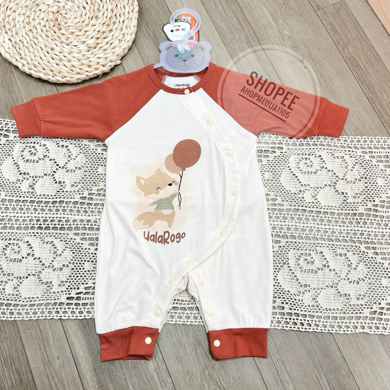 - Body dài tay vải peptit mềm mịn