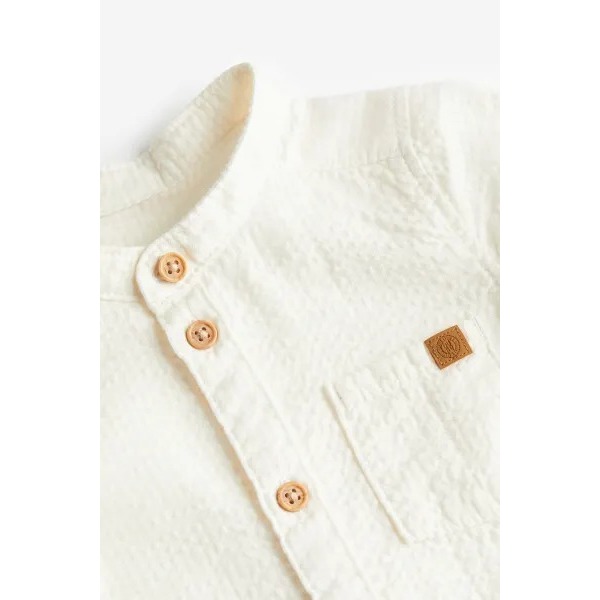 Set quần áo công tử somi trắng 0981937003 HM H&M_authentic US