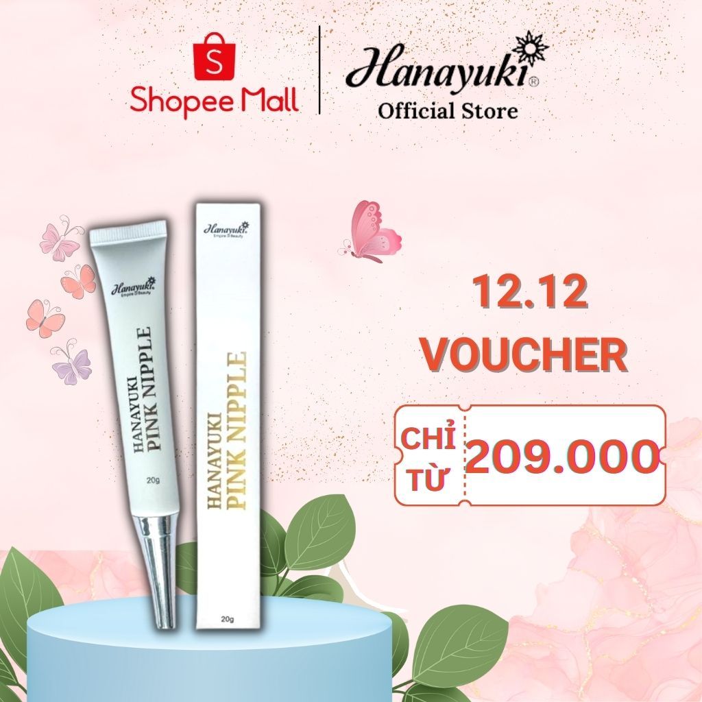 Kem Dưỡng Nhũ Hoa Pink Nipple Hanayuki Chính Hãng Dưỡng Hồng Cấp Tốc
