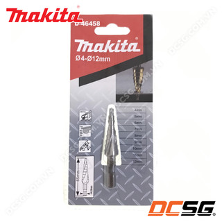 Mũi khoan bậc rãnh xoắn 4-12mm chân lục giác Makita D-46458 | DCSG