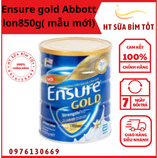 Sữa bột Ensure Gold Abbott hương vani 850g