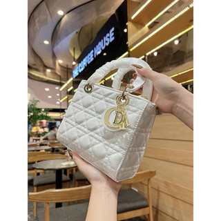  Túi di ô💘 FREESHIP 💕 Túi vuông 5 ô DA BÓNG size 13CM và 18cm sang chảnh, đeo chéo quai xách cầm tay