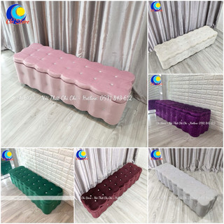 Ghế Hộp Đa Năng Dài 1M Làm Ghế Ngồi Có Ngăn Đựng Đồ, Ghế Ngồi Chờ Tại Shop Có Chân Chống Ẩm Mốc