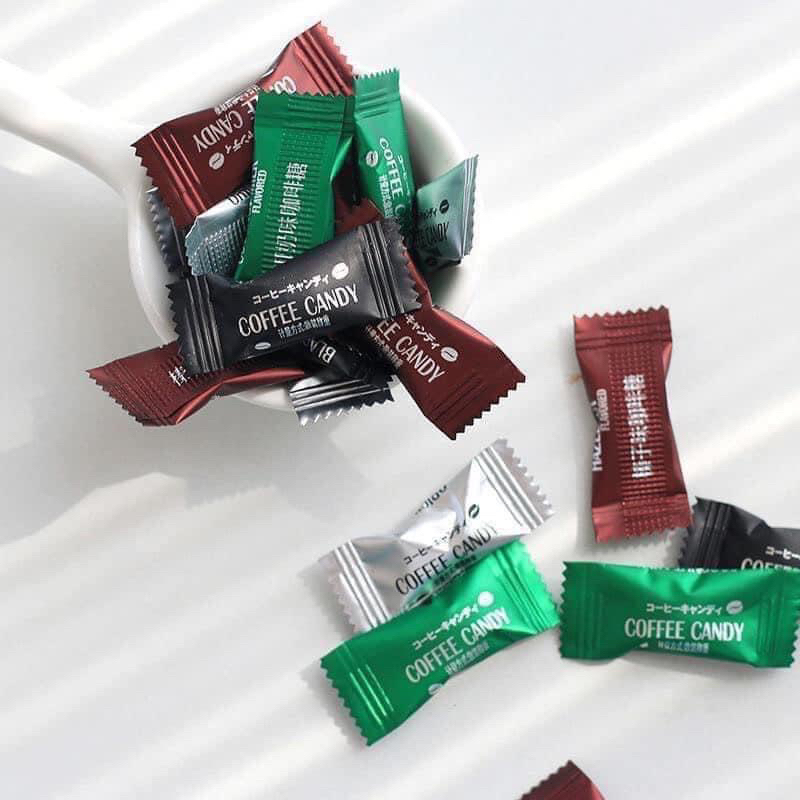 Combo 500gram Kẹo Cà Phê Không Đường Giảm Cân Coffee Candy