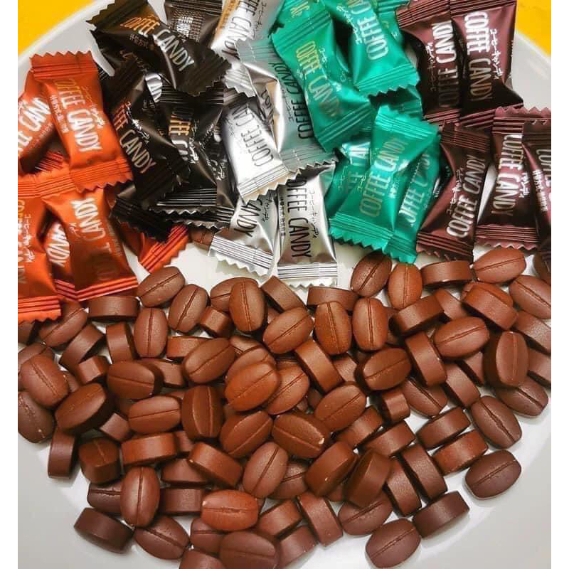 Combo 500gram Kẹo Cà Phê Không Đường Giảm Cân Coffee Candy